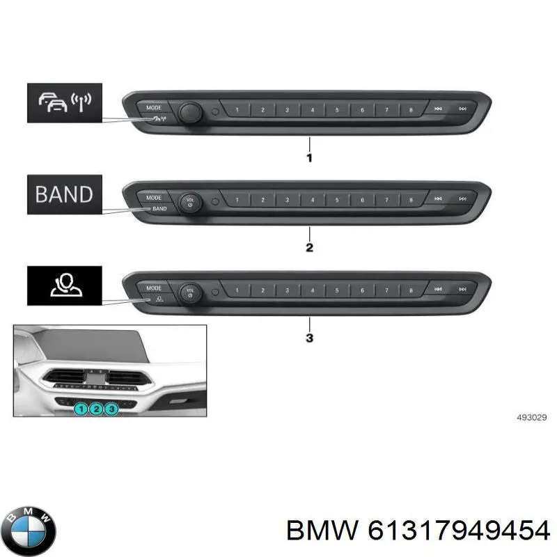 61317949454 BMW 