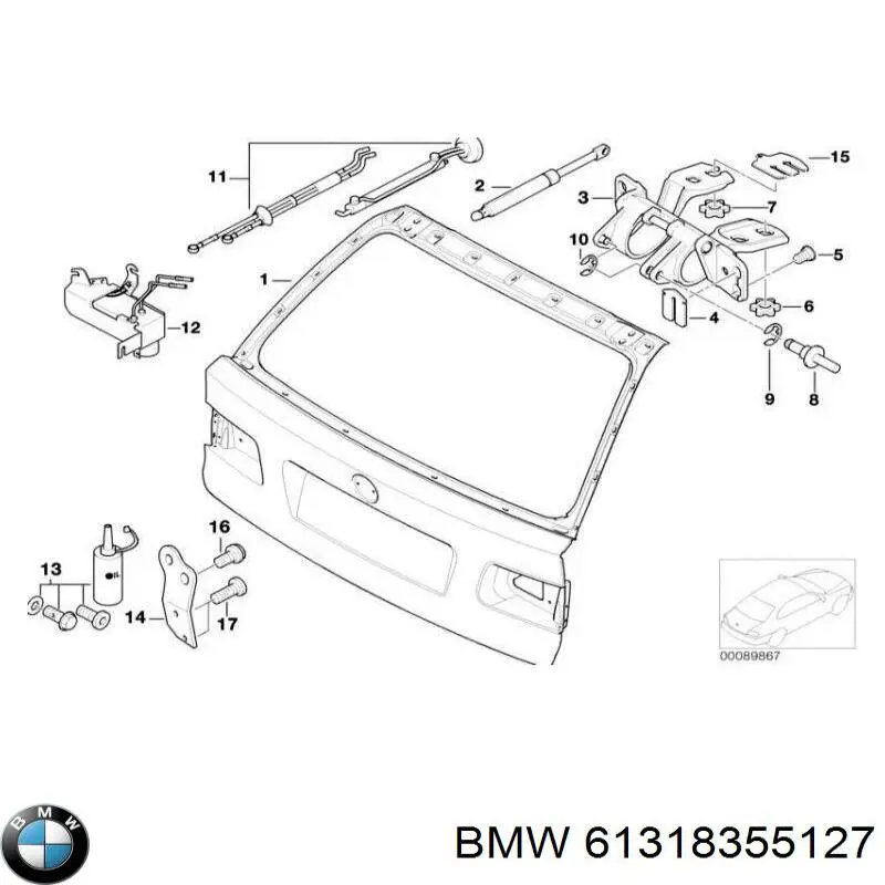61318355127 BMW 