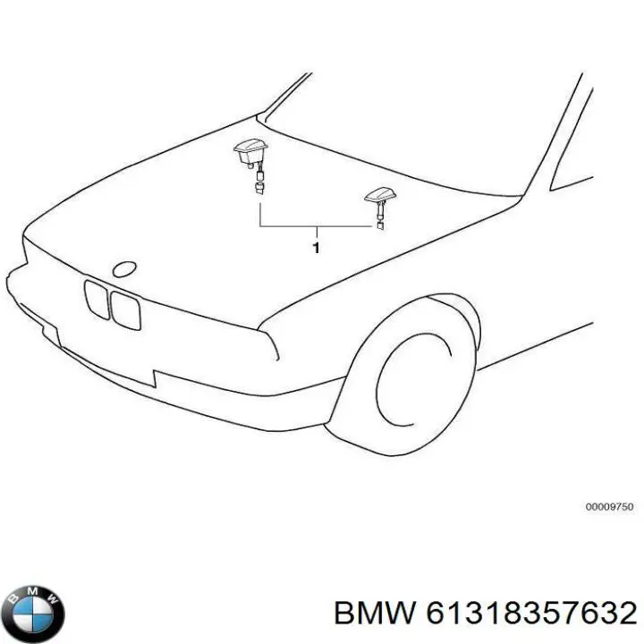 Купить 61318357632 BMW 