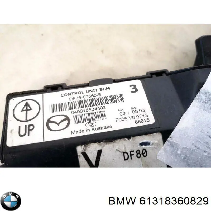 61318360447 BMW Кнопки переднего левого стекло подъёмника