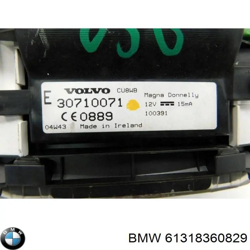 Кнопки переднего левого стеклоподъемника BMW 61318360447