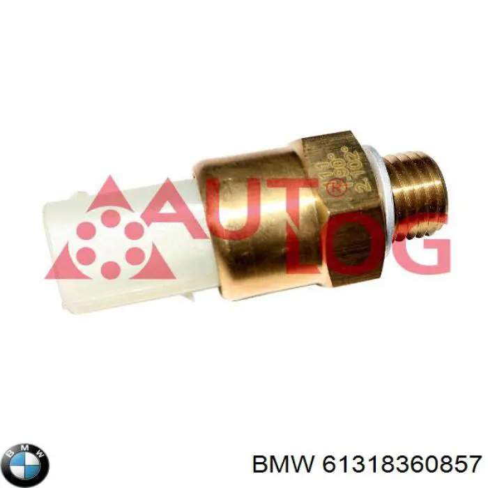 Датчик температуры охлаждающей жидкости (включения вентилятора радиатора) BMW 61318360857