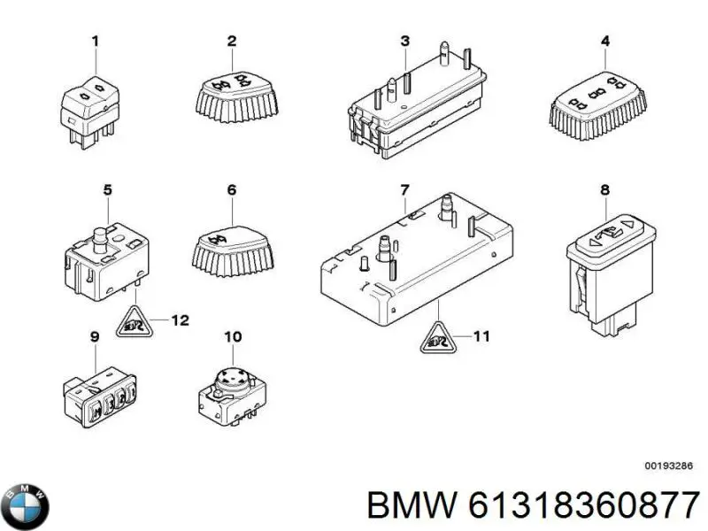 Купить 61318360877 BMW 