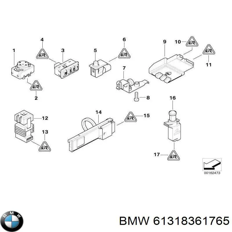  BMW 61316909903