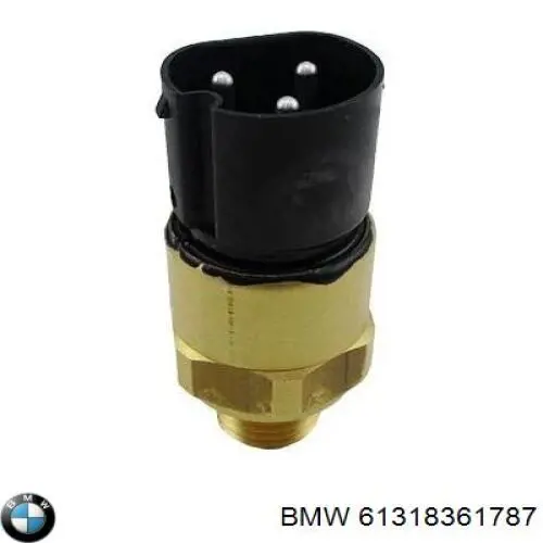 Датчик температуры охлаждающей жидкости (включения вентилятора радиатора) BMW 61318361787