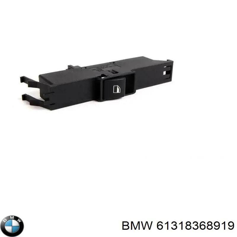 61318368919 BMW unidade de botões dianteira esquerda de controlo de elevador de vidro