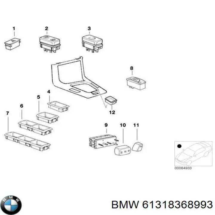 Купить 61314101871 BMW 