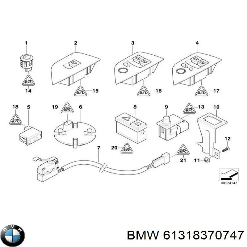  61318370747 BMW