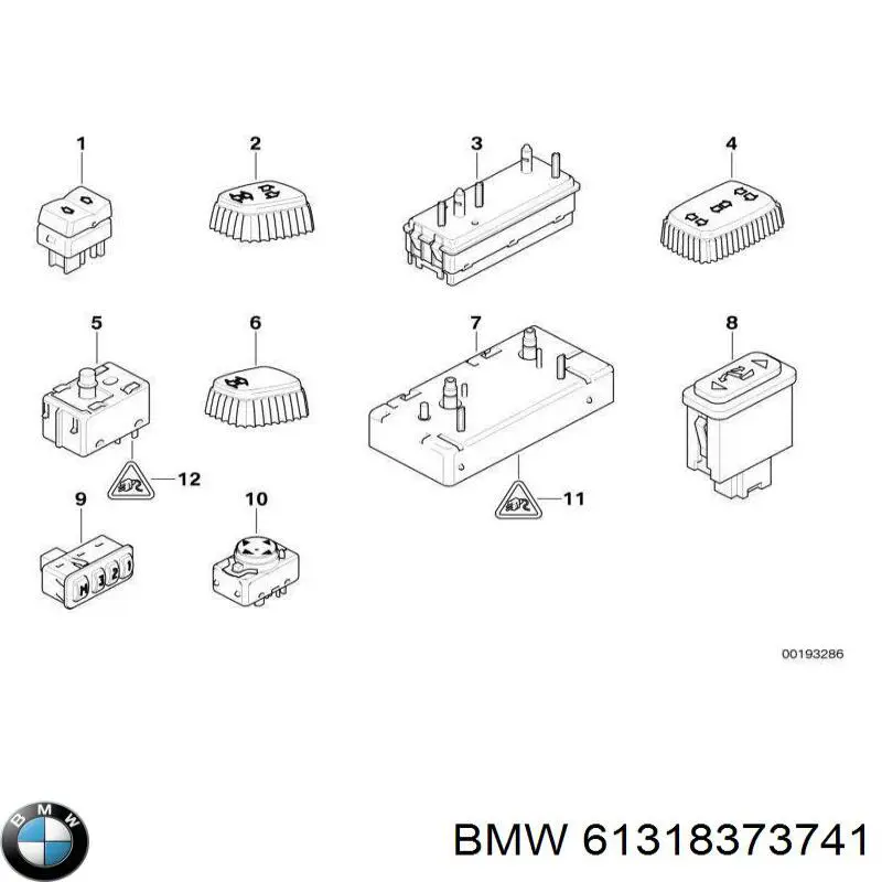 61318373741 BMW 