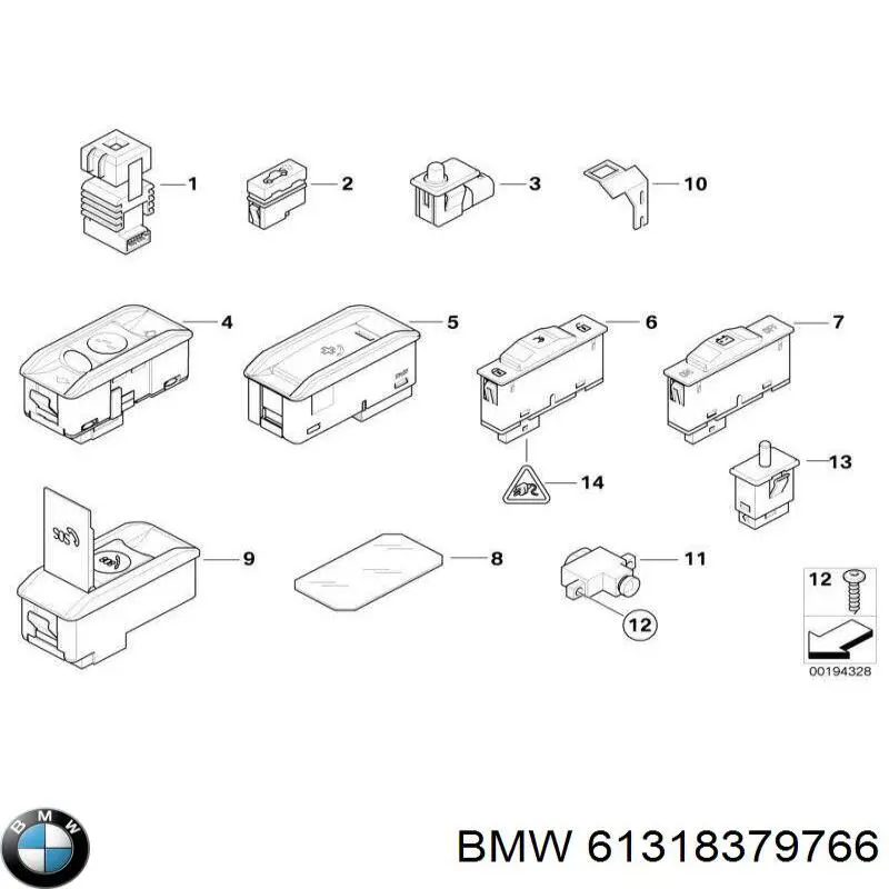 61318379766 BMW 