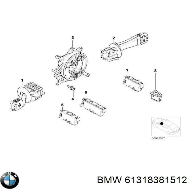 61316902178 BMW 