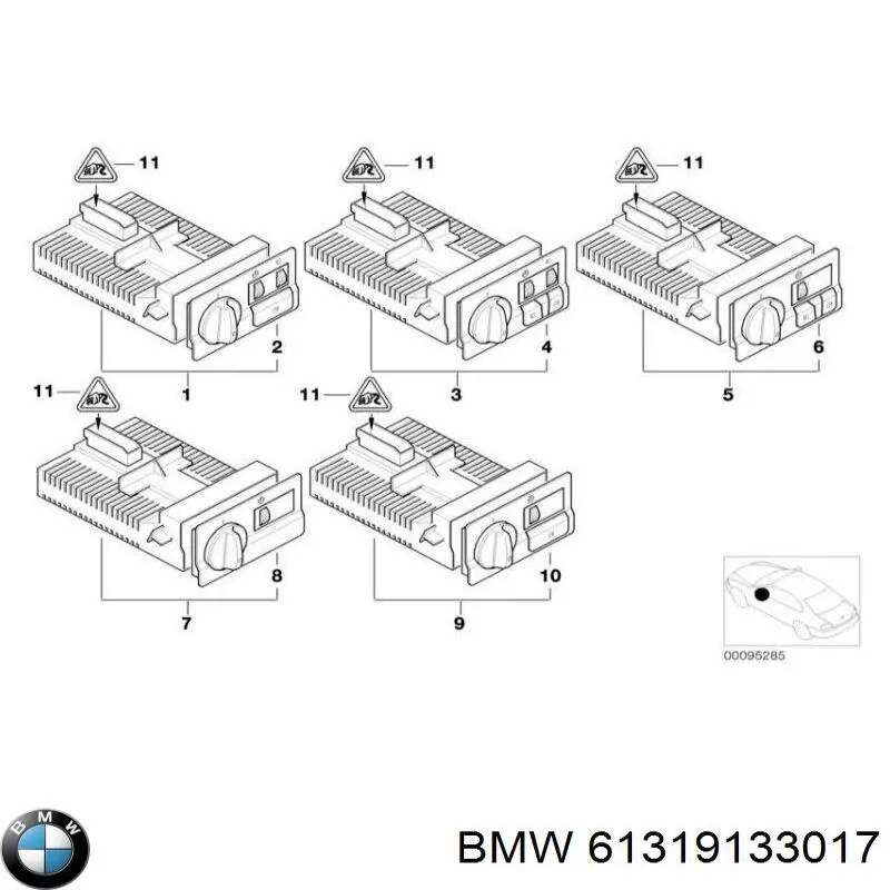 61319133017 BMW 