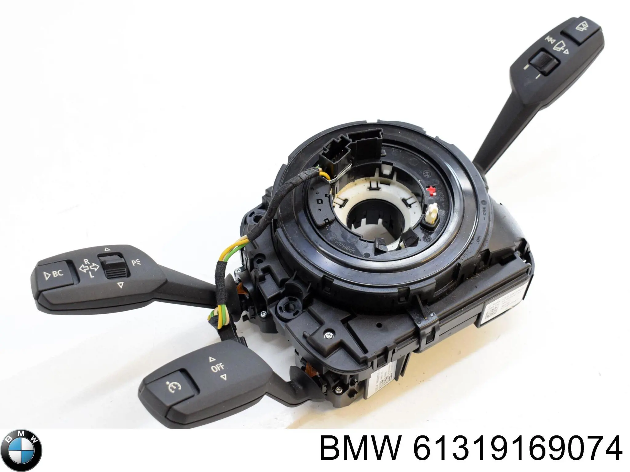 61319169074 BMW comutador instalado na coluna da direção, parte central