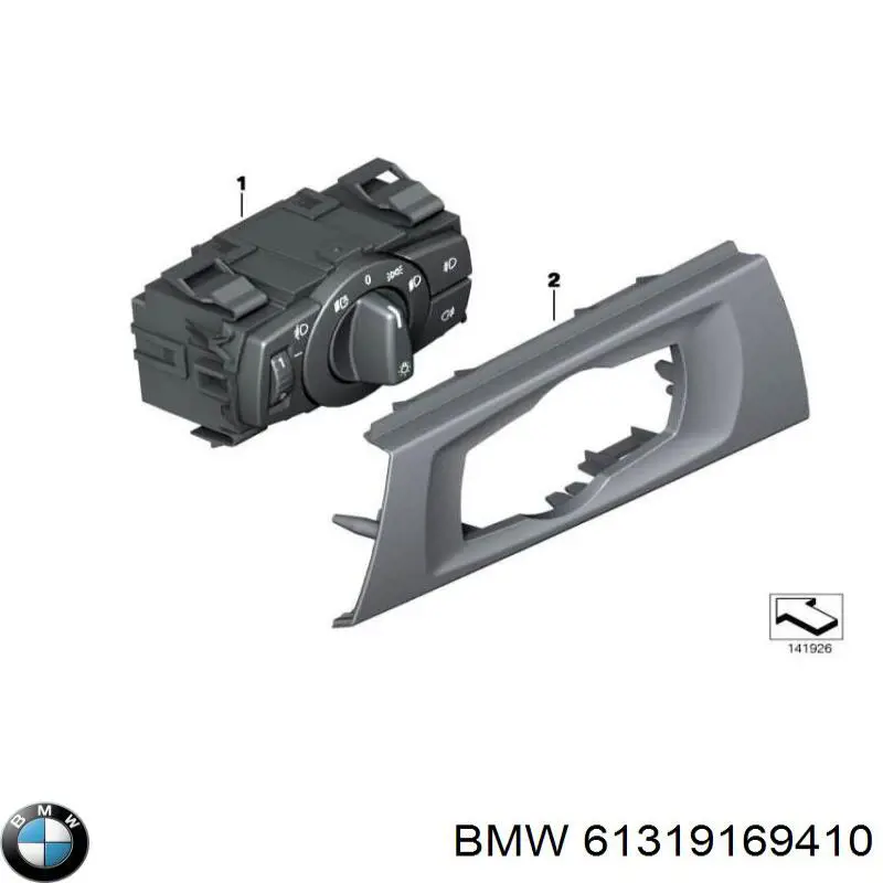  BMW 61319169410 цена, от 44.34 USD