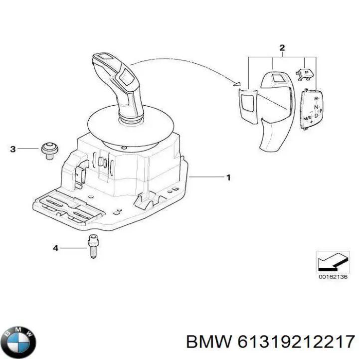 Купить 61319165669 BMW Переключатель режимов КПП