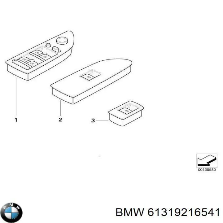 61319216541 BMW 