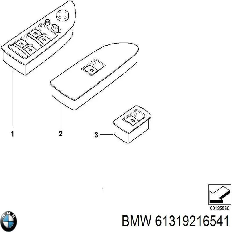  BMW 61319216541 цена, от 135.17 USD