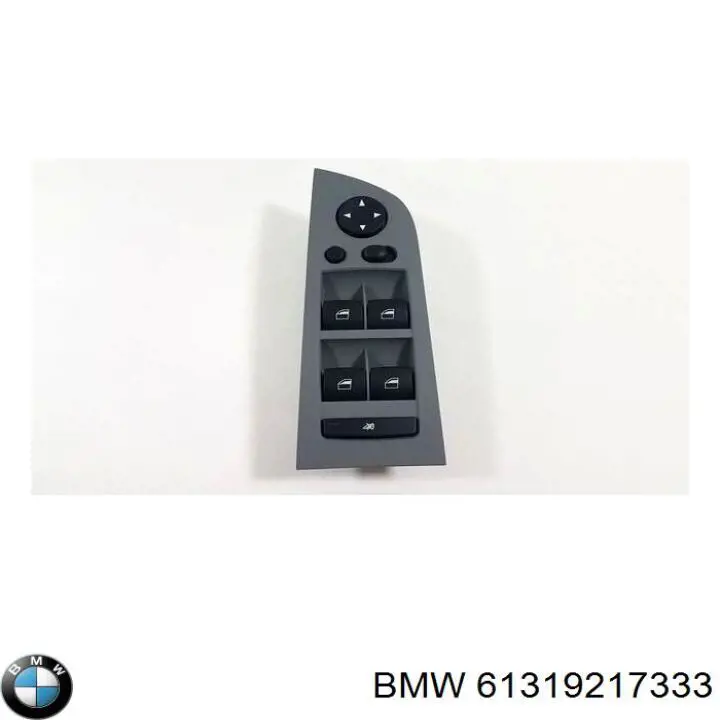 61319217333 BMW кнопочный блок управления стеклоподъемником передний левый