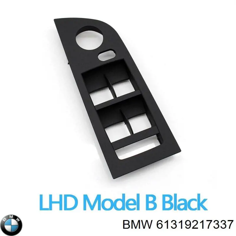 Кнопки переднего левого стеклоподъемника BMW 61319217328