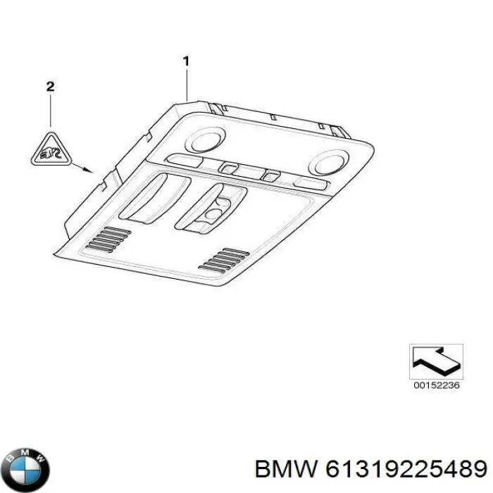 BMW 61319225489 цена, от 63.35 USD