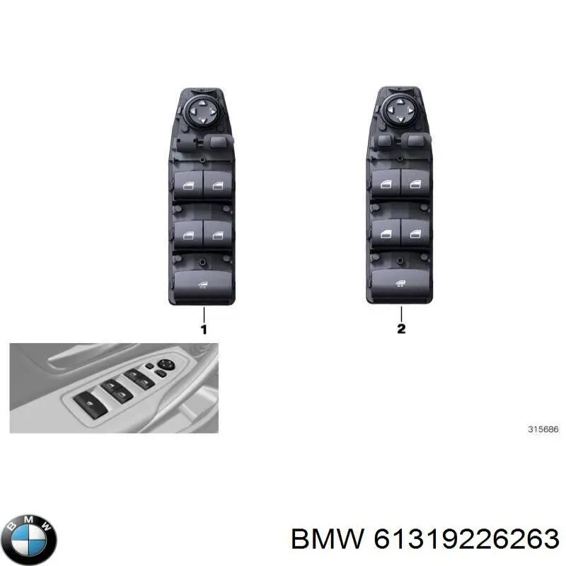  61319226263 BMW