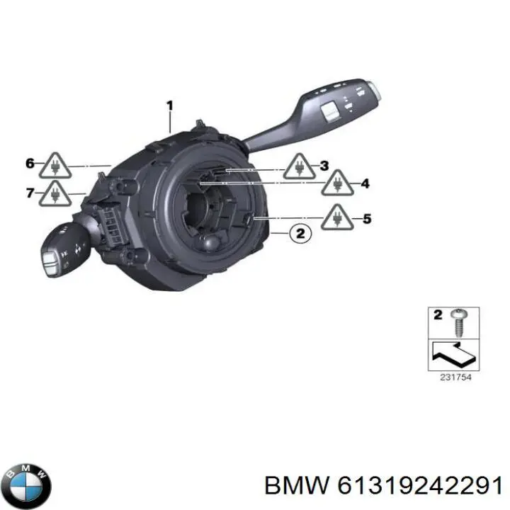 61319351154 BMW 