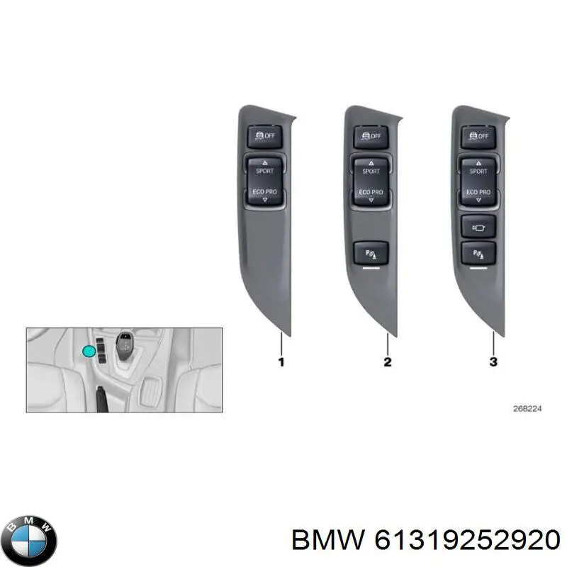 61319252920 BMW 