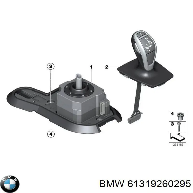 Механизм выбора (переключения) передач BMW 61319260295 цена, от 88.69 USD