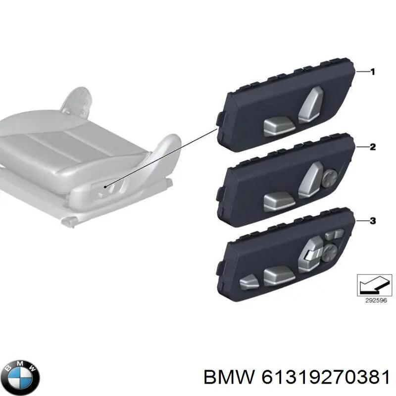 61319270381 BMW 