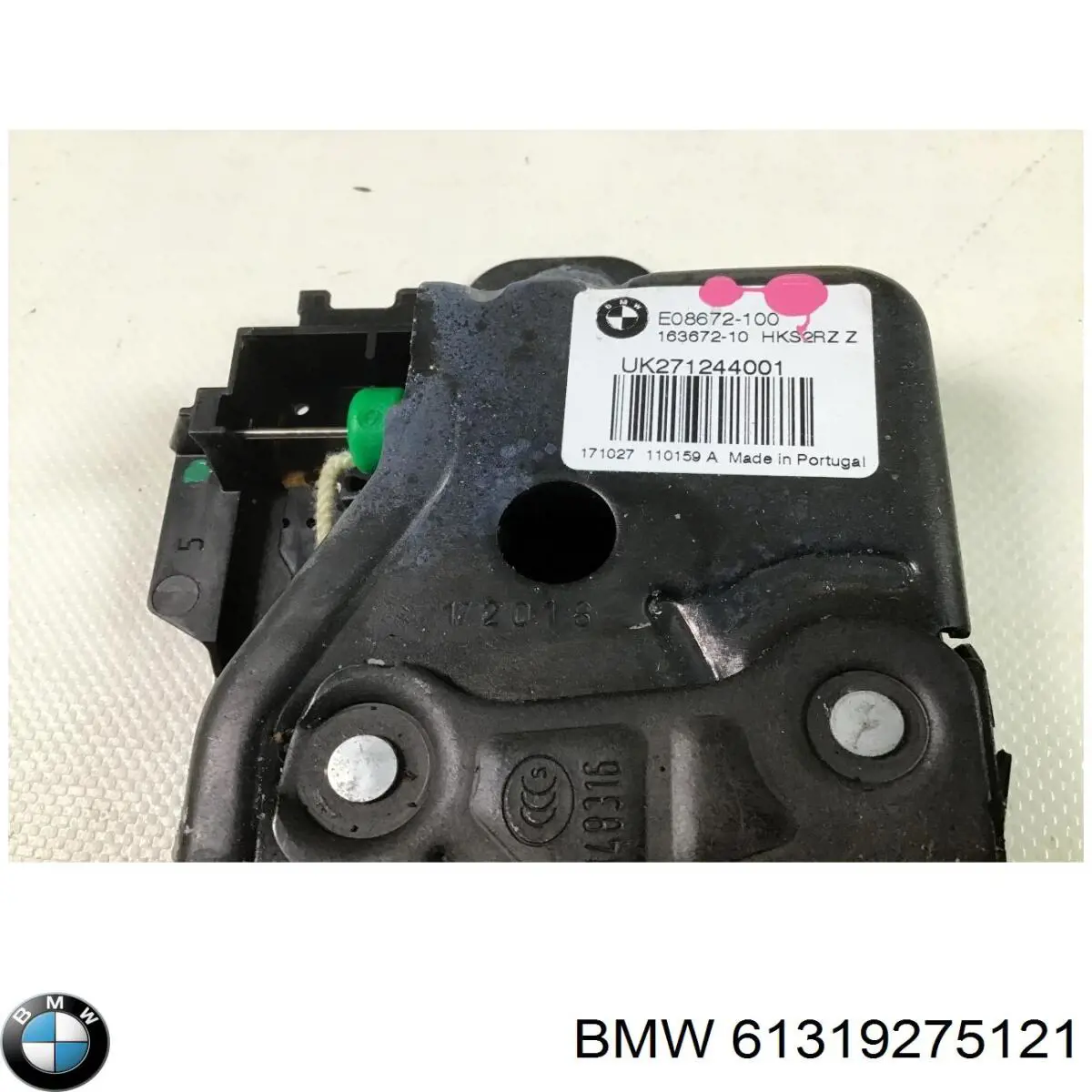 Кнопка салона привода замка 3/5 двери (ляды)/крышки багажника BMW 9275121
