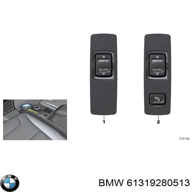 61319280513 BMW 