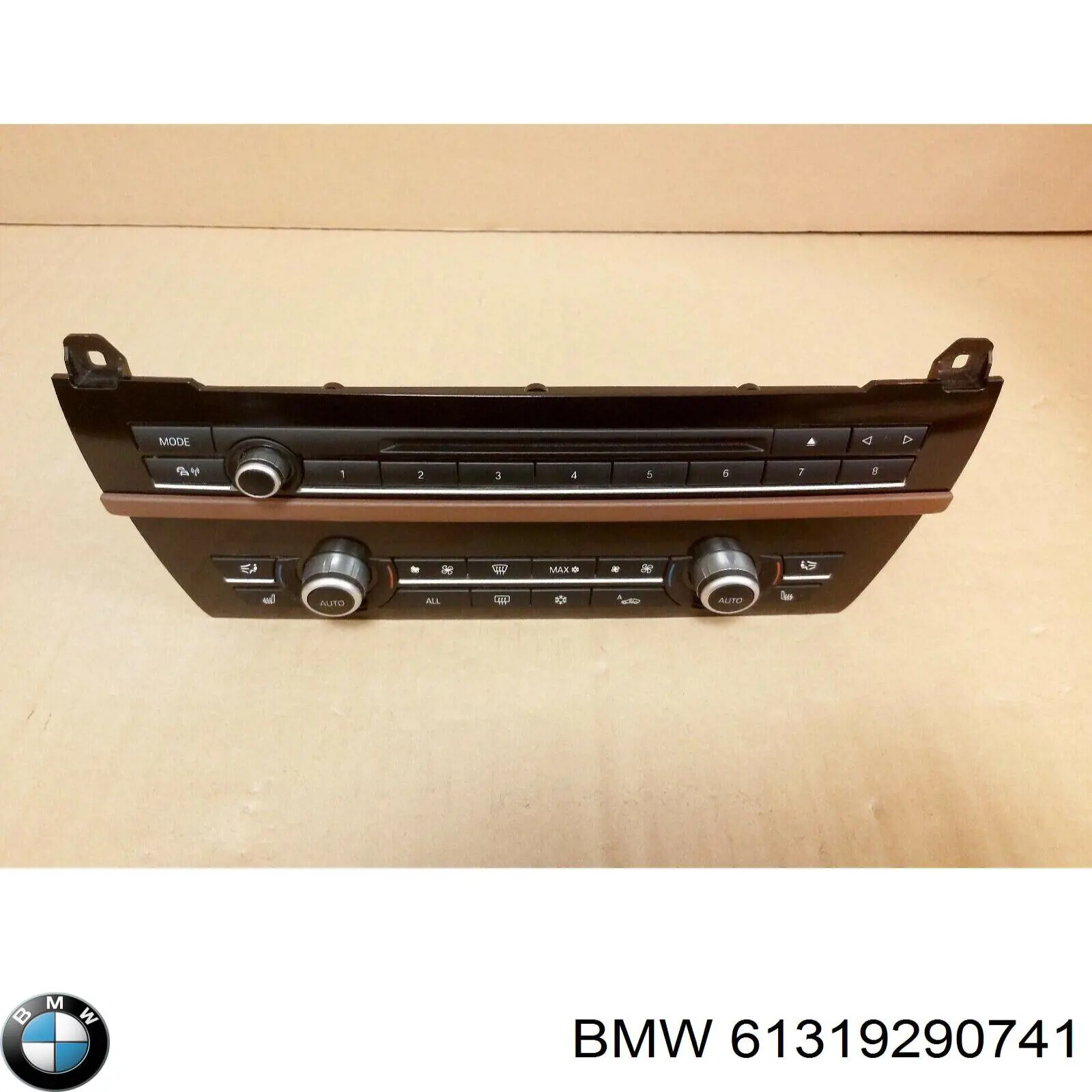 61319290741 BMW unidade de controlo dos modos de aquecimento/condicionamento