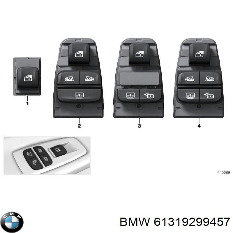 61319299457 BMW 