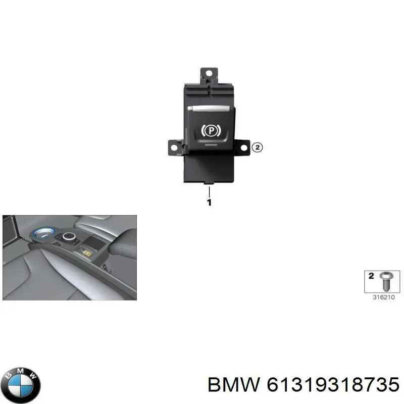 61319318735 BMW 