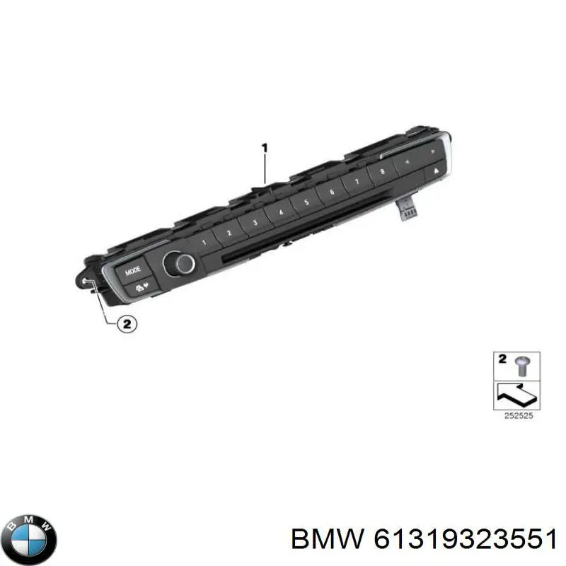 61319323551 BMW 