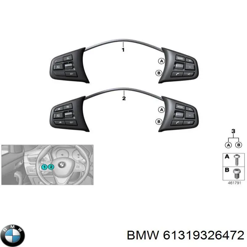 61319326472 BMW 