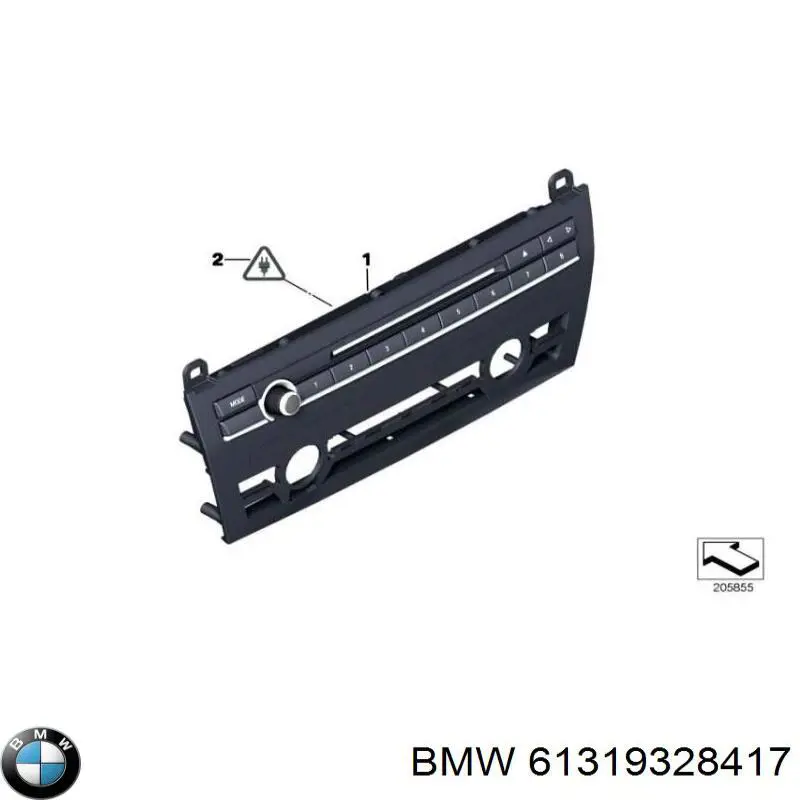 61319328417 BMW 