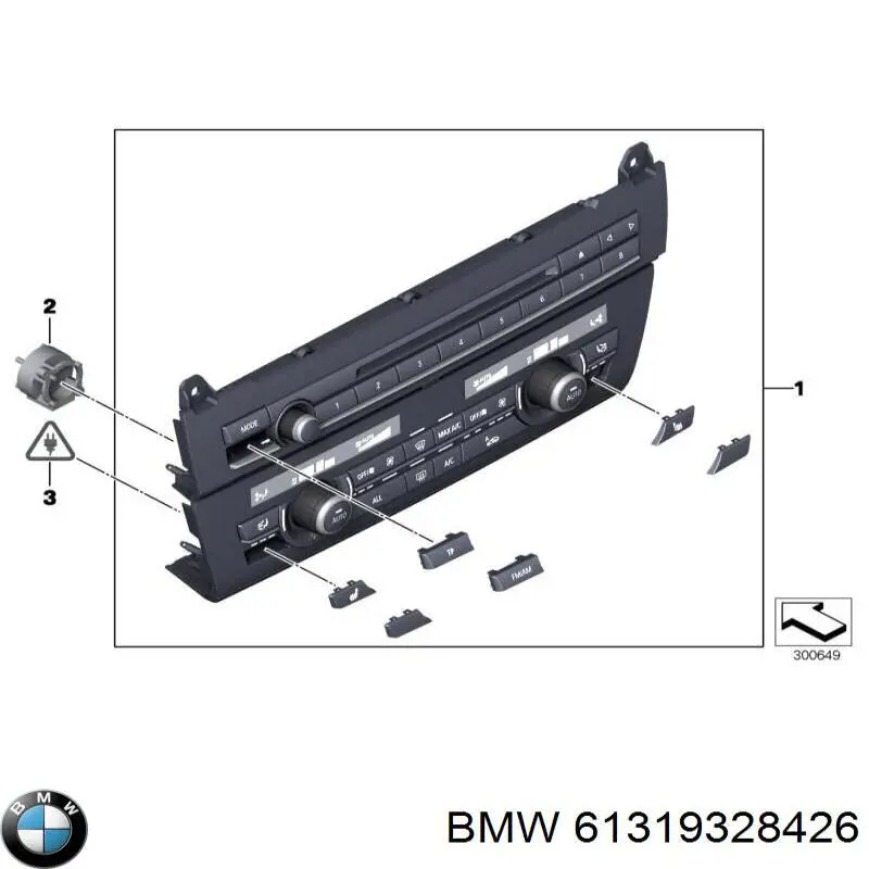 61319328426 BMW 