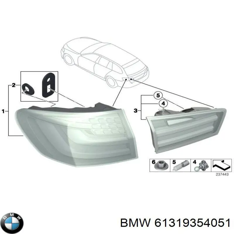 Переключатели подрулевые BMW 61319354051 цена, от 527.71 USD
