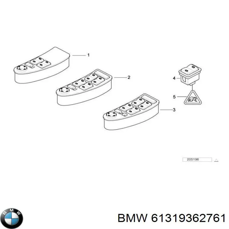  61319362761 BMW