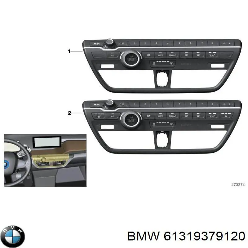 61319352077 BMW 