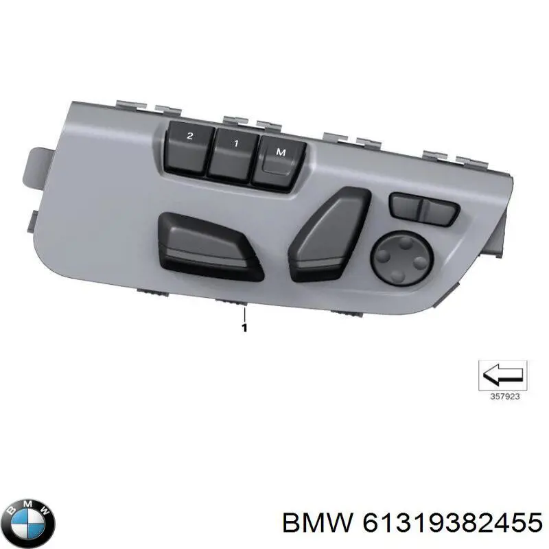  BMW 61319382455 цена, от 165.07 USD