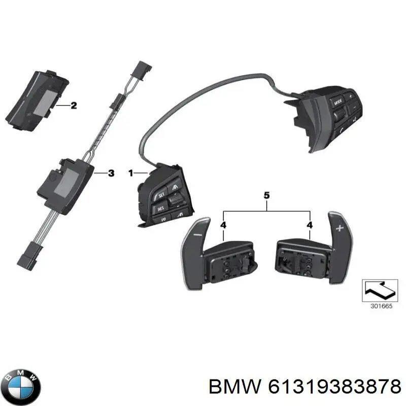 Купить 61319383878 BMW 