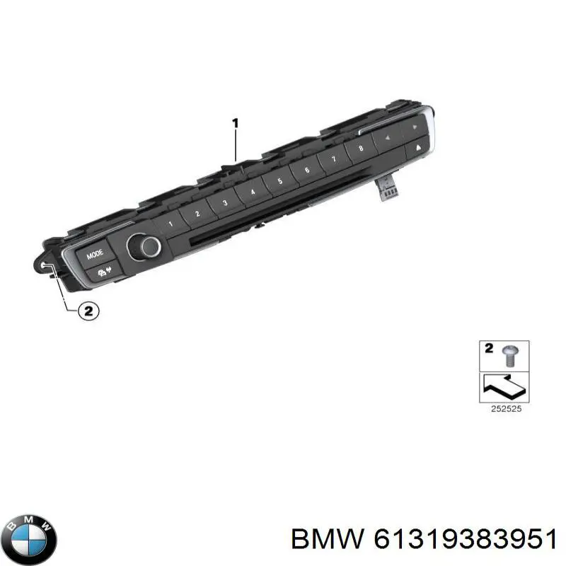 Купить 61319261097 BMW 