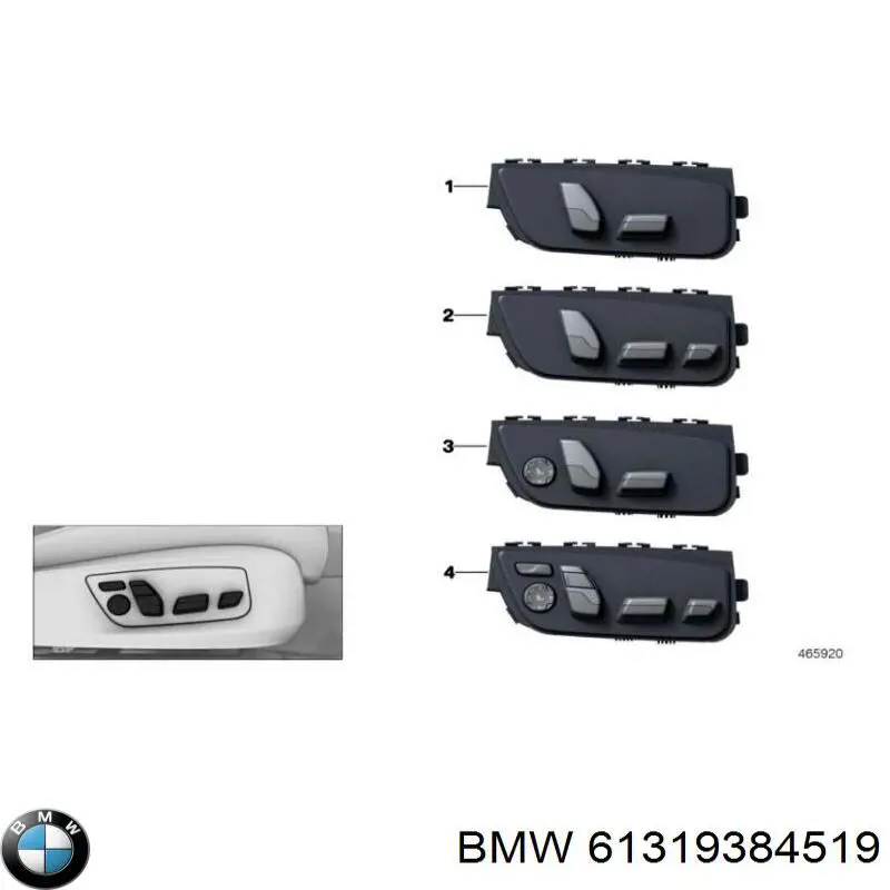 61316834261 BMW 