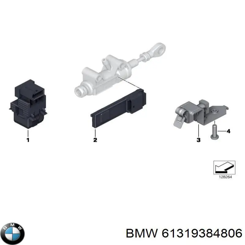 Купить 9163293 BMW Кнопка вкл.обогрева сидения