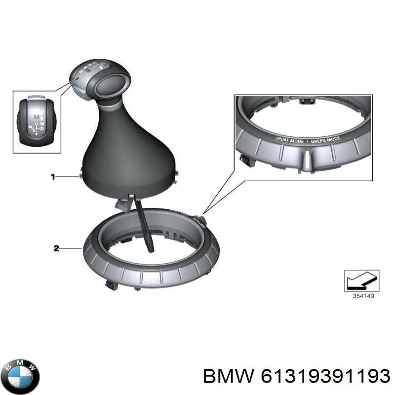 61319391193 BMW 