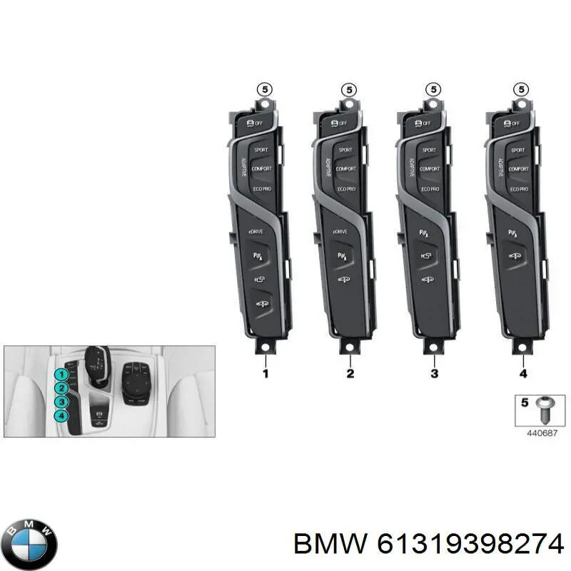  61319398274 BMW