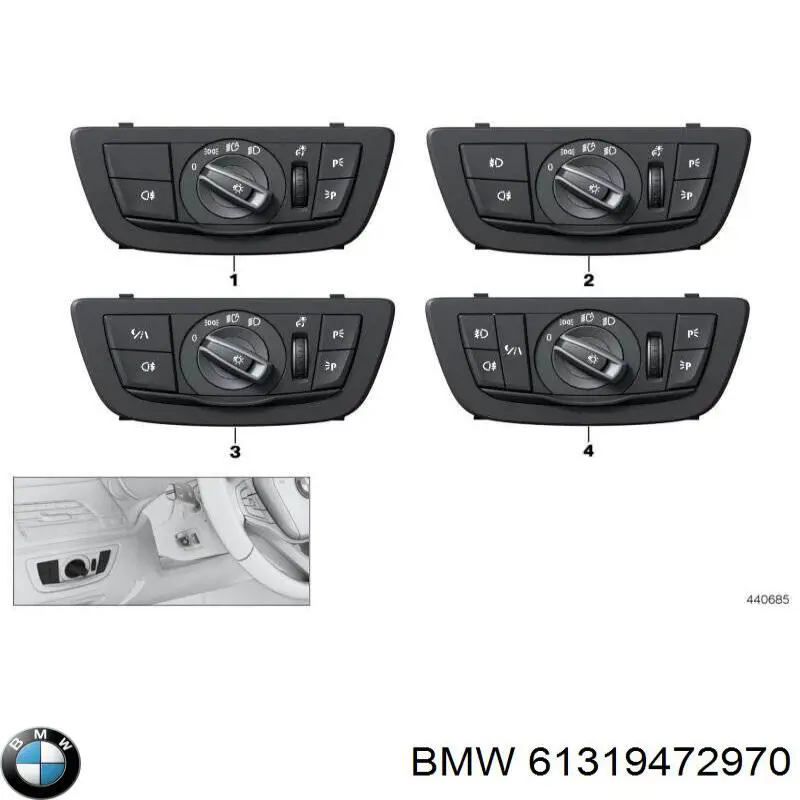 61319472970 BMW 