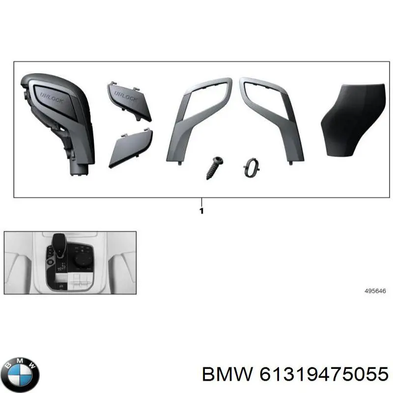 61315A44122 BMW 